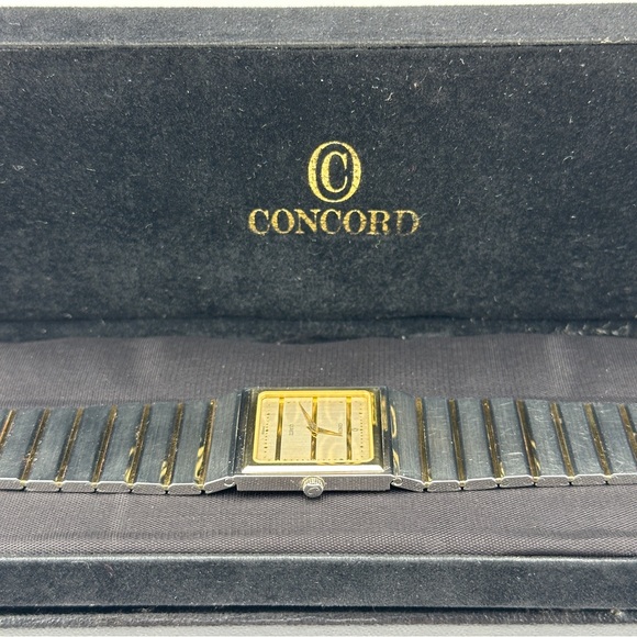 Vintage Concord Mariner SG 18k Gold & Stainless Steel Men’s Quartz Watch c.1980s - Picture 11 of 12